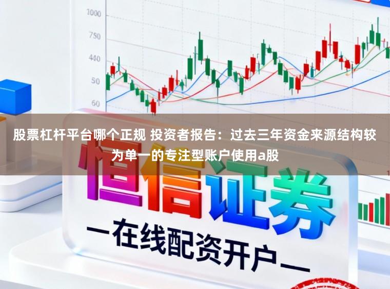 股票杠杆平台哪个正规 投资者报告：过去三年资金来源结构较为单一的专注型账户使用a股